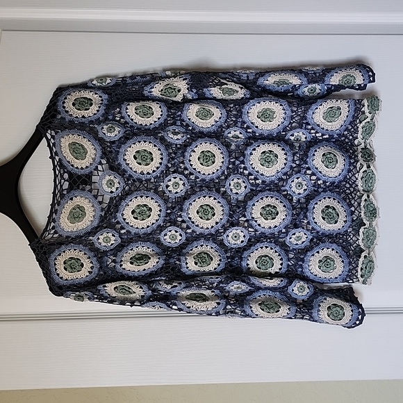 Cousin Johnny Sz S handknit silk sweater - Picture 3 of 3